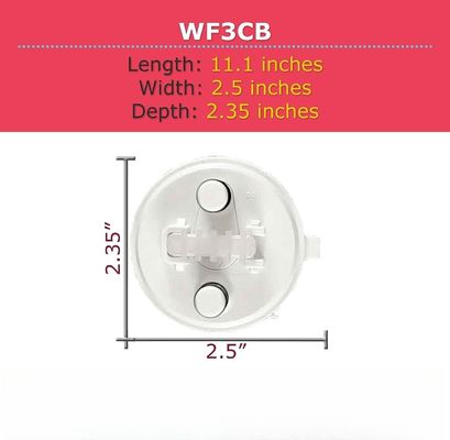 Kühlwasserfilter WF3CB Ersatz Weiß 1 Zählung für Haushaltsvorfiltration